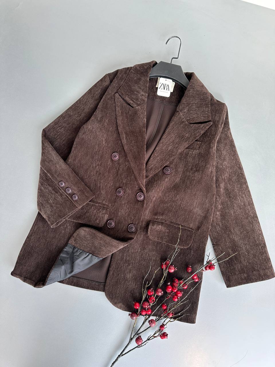 کت مخمل ژاکارد زنانه